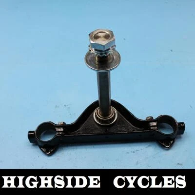 1372 98 Harley-Davidson Road King abrazadera de árbol triple inferior potencia de dirección Foto 1 de 4