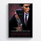 American Psycho Movie Poster Wall Art Classic Retro Horror Movie A4 A3 A2
