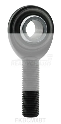 Fits FK Rod End 1/2 x 1/2-20 RH Male w/Teflon Liner CMX8T - Image 1 of 2