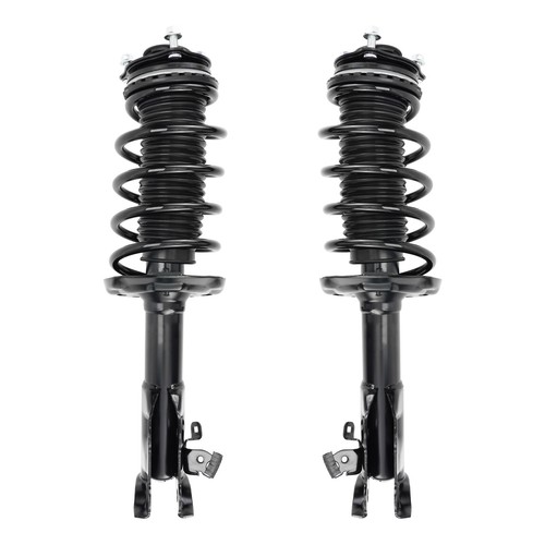 Pair Front Shock Struts W/coil Spring For Acura Csx 2006 2011 Honda