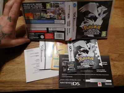 Pokemon noire + Carte VIP non grattée VF [Complet] / DS 3DS 2DS - Photo 1/3