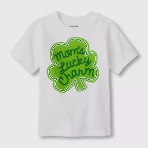 TCP MOMS LUCKY CHARM SHAMROCK BABY BOY GIRL T SHIRT 6-24M 2T-4T ST PATRICK'S DAY - Picture 1 of 1