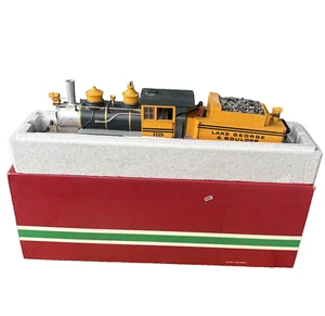 LGB G Scale Lake George & Boulder 2-6-0 Steam Locomotive & Tender 2119 D w/ Box - Picture 1 of 14