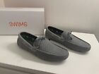 AUTHENTIC SWIMS THE WOVEN DRIVER GREY/BLACK SIZE US 9.5 (UK 8.5”) NEW