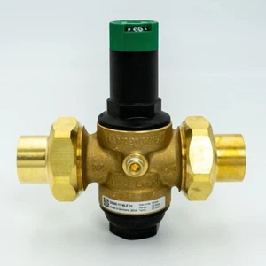 Honeywell DS06-103-DUS-LF Dialset Female NPT Double Union Regulator, Sweat PRV - Picture 1 of 5