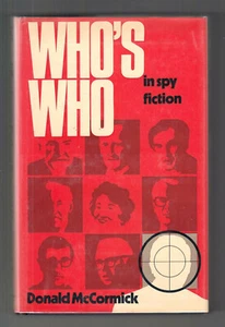 WHO’S WHO IN SPY FICTION (Donald McCormick/1st US/dictionary of terms used) - Picture 1 of 4