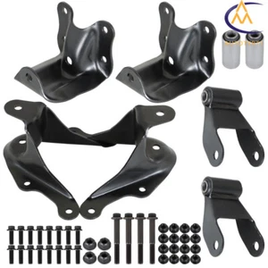 Juego de grilletes y soportes de resorte de hoja trasera para Ford Ranger 722-010 1986-1996 - Imagen 1 de 11