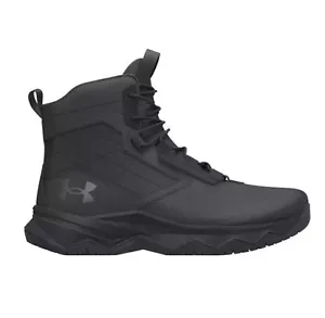 Under Armour Stellar G2 6" Combat Tactical Boots Men Size 8 Black Lace Up New - Picture 1 of 5