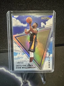2020-21 Panini Recon - Sky's the Limit Green #5 Zion Williamson 6/10 - Picture 1 of 2