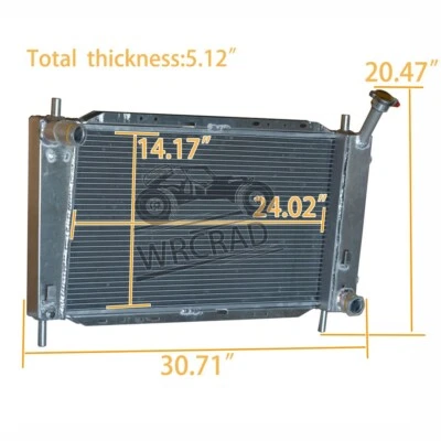 Radiator Fit 1986-1995 1994 1993 Ford Taurus Lincoln Continental Mercury Sable - Image 1 of 4