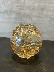 Lalique Vibration Box Gold Luster Boxed With Paperwork - Picture 1 of 24