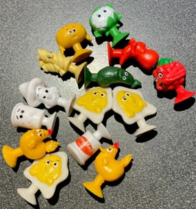 🌟Coles Little Stikeez Collectable Bundle 14 Mini Toy Ooshie Special Collection - Picture 1 of 1