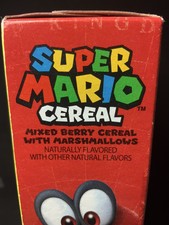 Kellogg’s Super Mario Cereal With Amiibo