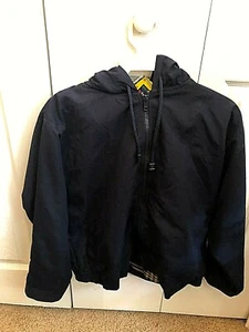 Sunshine School Uniform Hoodie No Logo Navy with Plaid Lining Youth Large NWT - Picture 1 of 4