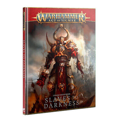 Battletome: Slaves To Darkness Chaos 2023 Hardcover New! Age Of Sigmar • 46.75$