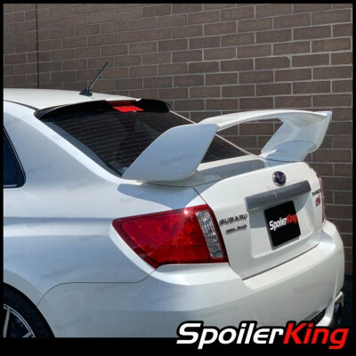 SpoilerKing #380RC Rear window roof spoiler only Fits: Subaru WRX Sti  2012-14 - Image 1 of 4
