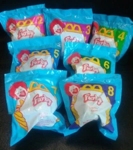 McDonald's Furby 1998 Lote de 7/2-8 en Embalaje Original Sin Abrir Usado - Imagen 1 de 3