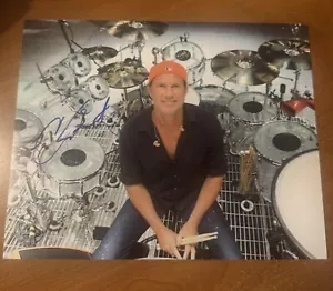 Foto autografiada 8x10 de Chad Smith firmada auto batería RHCP RED PIT CHILI PEPPERS - Imagen 1 de 2