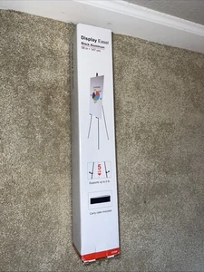 58" leicht faltbare schwarze Aluminium Display Staffelei, verstellbar faltbar bis 15" ohne Etui - Bild 1 von 5