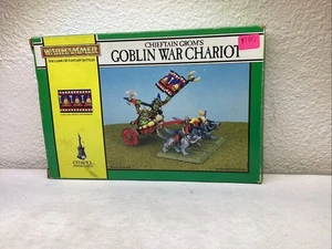 Warhammer Fantasy- Chieftain Grom's Goblin War Chariot complete unsealed MS7510 - Picture 1 of 7
