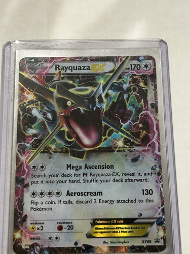 Pokemon TCG PSA 9 Rayquaza Holo Ex Emerald 2005 9/106 *LOW POP
