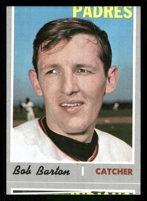 Tarjeta Bob Barton 1970 Topps #352 TCCCX Foto 1 de 2