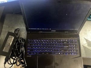MSI GP63 Leopard 8RD - i7-8750H, 32GB RAM, 2TB NVME Drive, Geforce GTX 1050 Ti - Picture 1 of 4
