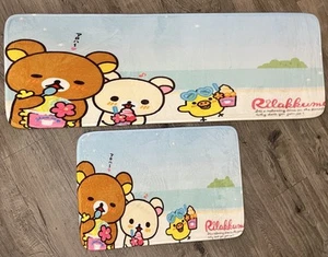 Rilakkuma Rug Set “It’s A Relaxing Time In The Parade” - Picture 1 of 4