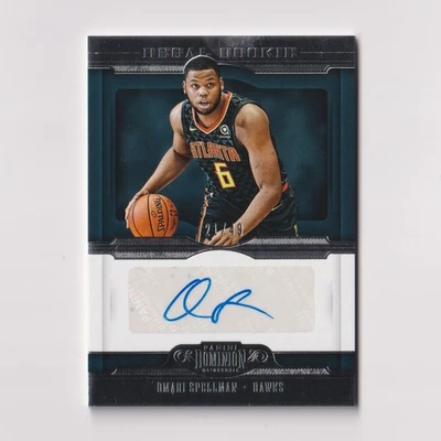 2018-19 Panini Dominion Regal AUTO #RR-OSP Omari Spellman RC Rookie SN /49 - Image 1 of 2