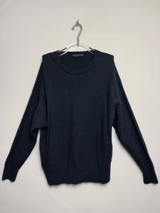 Jenni Kayne Womens Sweater Size Small Black Pullover Black Cashmere Wool Relaxed - Picture 1 of 7