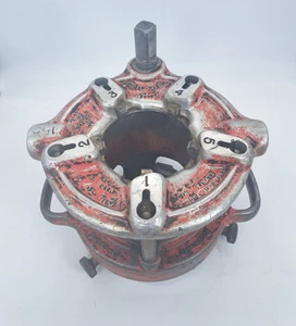 RIDGID 4P-J POWER THREADING/ GEARED PIPE THREADER 2-1/2" - 4" (02) - Picture 1 of 13