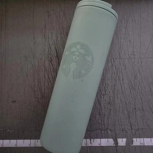 Starbucks Recycled Matte Mint Green Hot Tumbler Cup 16oz Brand New With Tag NWT - Picture 1 of 3