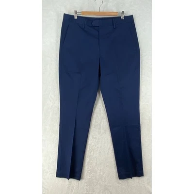 Bonobos Pants Mens 35x32 Blue Slim Tech Trouser Performance Dress Pant NWOT $149 - Image 1 of 4
