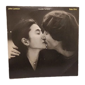 JOHN LENNON AND YOKO ONO DOUBLE FANTASY VINYL RECORD LP GEFFEN XGHS-2001 VG+ - Foto 1 di 8
