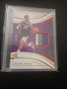 2020 Immaculate Collection Game Used Patch RED Buddy Hield 13/25 - Picture 1 of 3