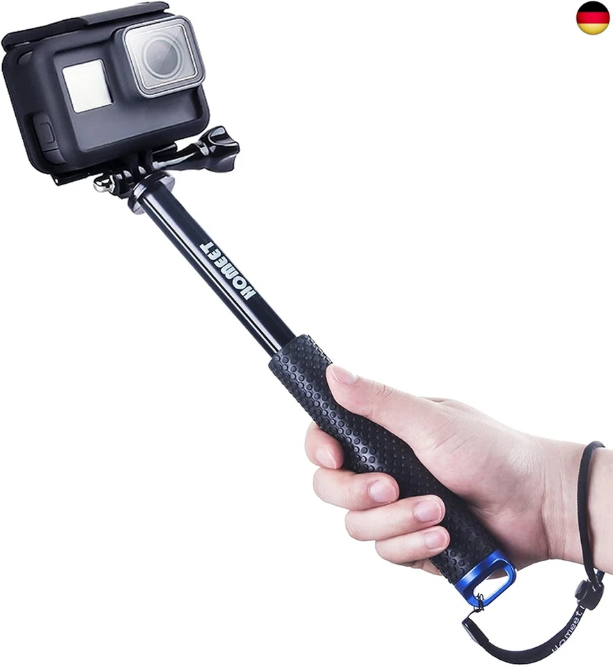 Homeet 49CM Erweiterbar ActionCam Selfie Stick Self Portrait Wasserdicht - Bild 1 von 4