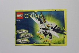 LEGO&reg; LEGENDS OF CHIMA 70124 Eagle Legend Beast Instruction Manual Only!