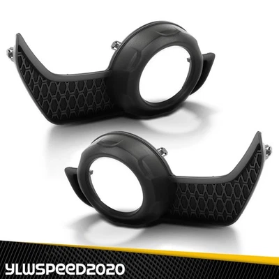 Fits 2014-18 Toyota 4Runner Left & Right w/Fog Light Hole 2Pc Fog Light Trim Set Foto 1 de 4