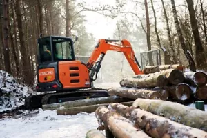 Minibagger - Hitachi - ZX48U-6 - 4,8 to - mit Tilt - Bild 1 von 3