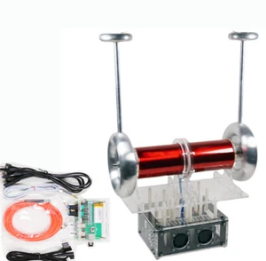 400W Bipolar SSTC Música Tesla Bobina 30CM Lightning Technology Juguete 110V/220V - Imagen 1 de 7