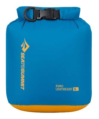 Sea to Summit Evac Lightweight Dry Bag 3L Packsack Turkish Tile blau orange Neu - Bild 1 von 2