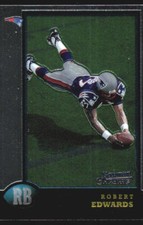 1998 Bowman Chrome Robert Edwards #12    RC New England Patriots  1Z