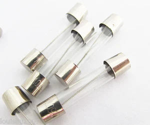 Fusible de vidrio soplado lento 100 un. T8A T8000mA 250V 6x30mm 6x30 - Imagen 1 de 2