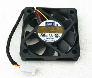 AVC DASA0510B2H 50x50x10mm 3-pin 12V 0.22A Ball Bearing Chassis Cooling Fan - Picture 1 of 4
