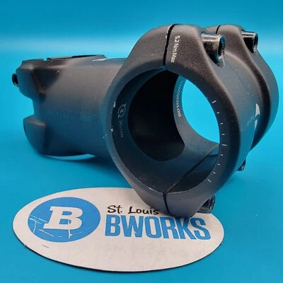 Bontrager Line 1 1/8" Threadless Bike Stem 35mm Clamp 60mm Length 0° Rise   e19 - Image 1 of 4