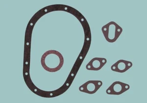 New 1951-1964 Studebaker V8 224-232-259-289 Timing Cover Gasket Set - Bild 1 von 1