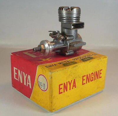 Robbe Vertrieb Uralt Enya 09-II Flugzeug Motor  1,61 cc Lagerfund OVP #4385 - Bild 1 von 4