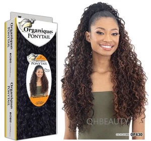 SNG Organique Synthetic Curly Drawstring Hair Ponytail - DOMINICA CURL 28 INCHES - Picture 1 of 8