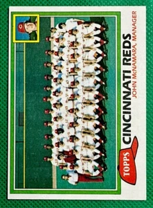 1981 Topps Cincinnati Reds Checklist Baseball Card #677 NM - Picture 1 of 6