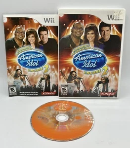 Nintendo Wii Karaoke Revolution American Idol Encore 2 Complete Tested & Working - Picture 1 of 5
